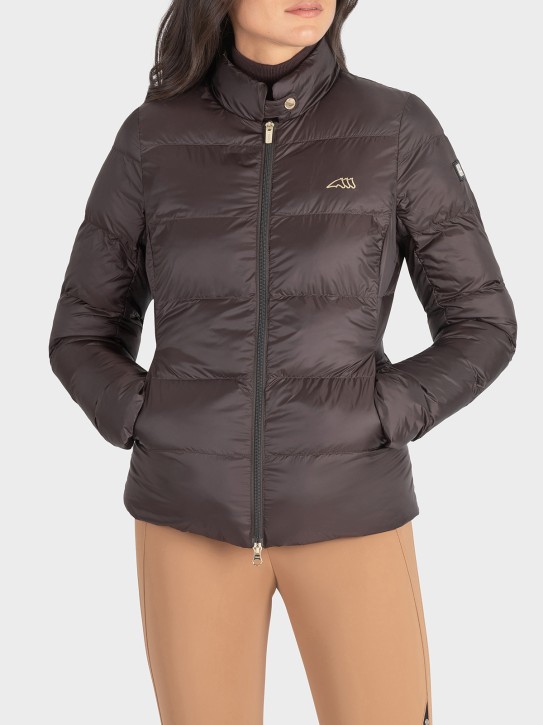 Equiline Steppjacke Damen Elannae liquirizia braun