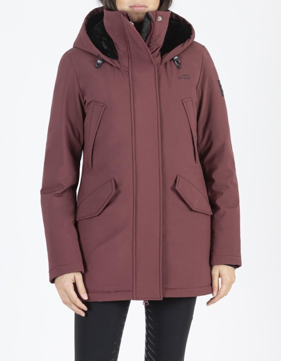 Equiline Wintermantel Damen Cadoc port royale