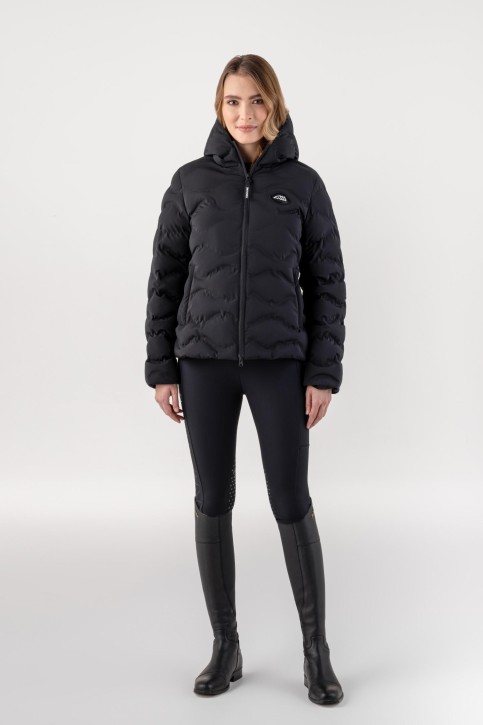 Equiline Damen Winterjacke Casic Schwarz
