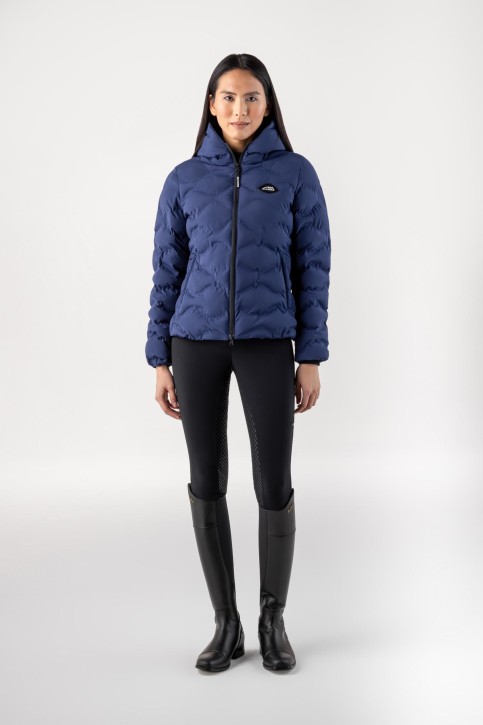 Equiline Damen Winterjacke Casic Navy Peony