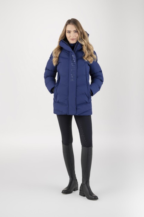 Equiline Damen Wintermantel Cextra Navy Peony