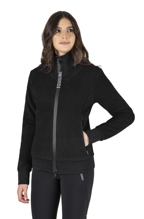 Equiline Damen Fleecejacke CAROLC schwarz M