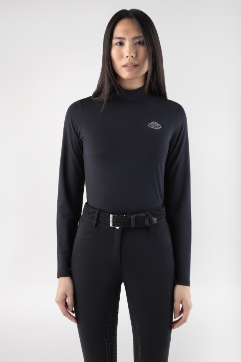 Equiline Damen Langarmshirt Geco Schwarz