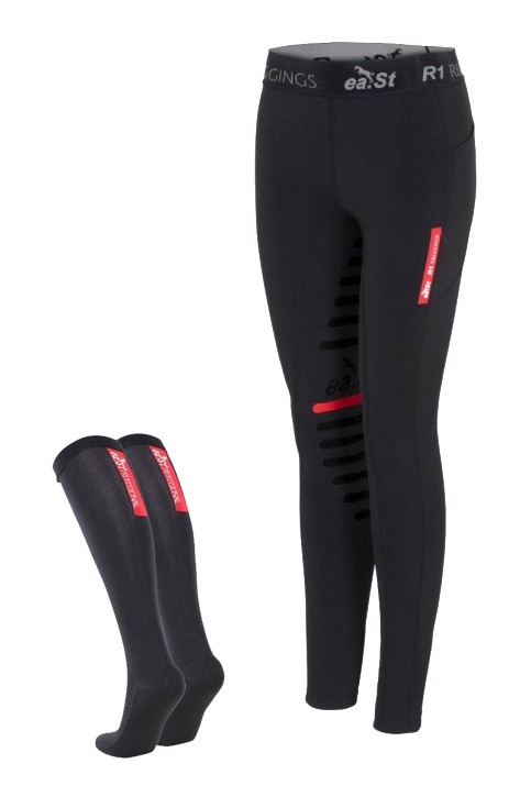 ea.St Reggings R1 Mid Season schwarz