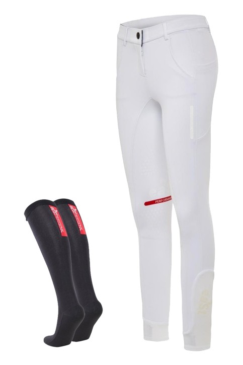 ea.St Reithose R2 Performance Jumping White S