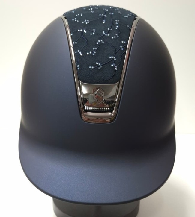 Samshield Shadowmatt 2.0 blau Konfiguration Top Crystal Leaf