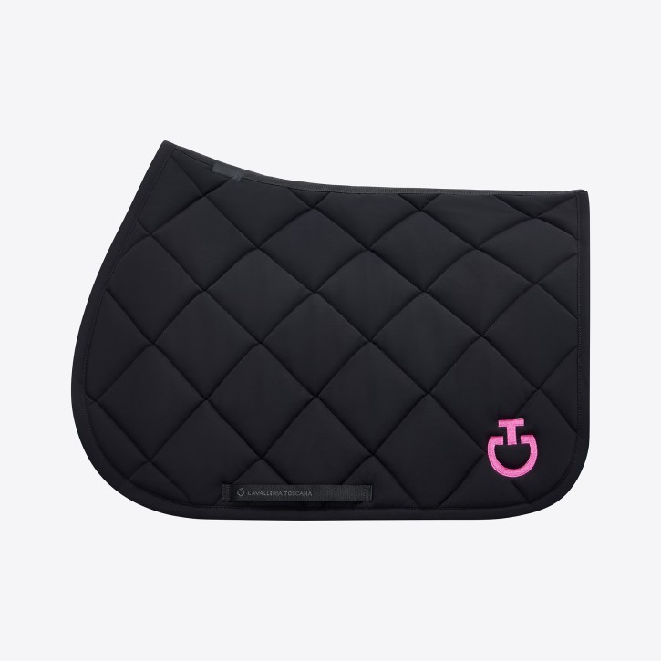Cavalleria Toscana Spring Schabracke Diamond schwarz/rosa