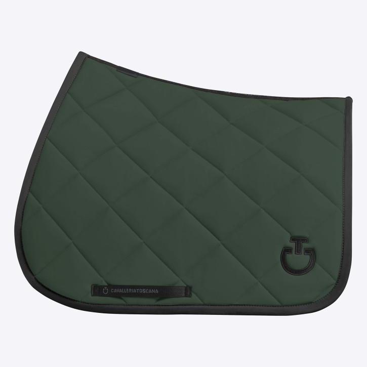 Cavalleria Toscana Spring Schabracke Diamond Quilted Jungle Green/Black