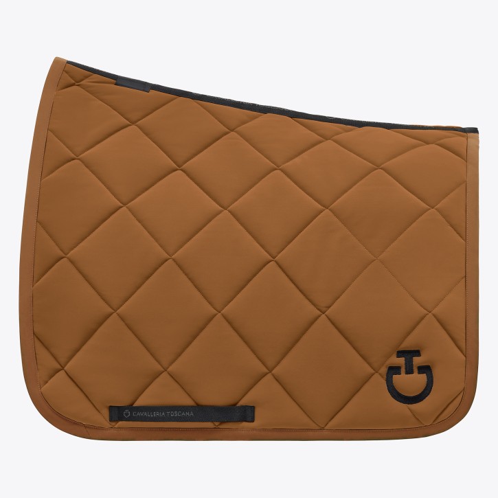 Cavalleria Toscana Dressur Schabracke Diamond Quilted Camel