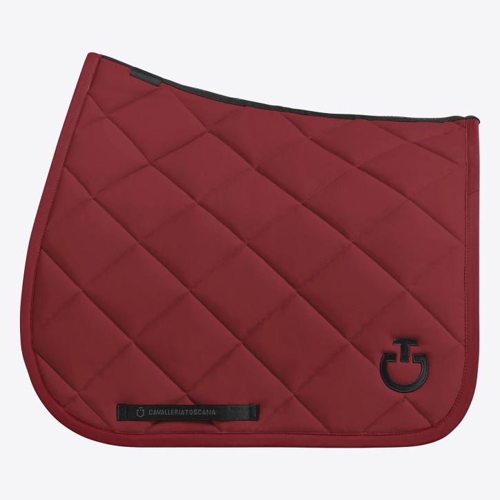 Cavalleria Toscana Dressur Schabracke Diamond Quilted Bordeaux