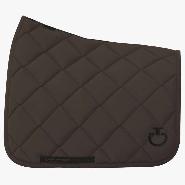 Cavalleria Toscana Dressur Schabracke Diamond Quilted Espresso