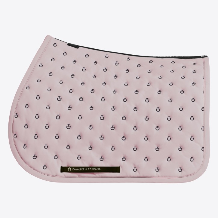 Cavalleria Toscana Spring Schabracke Embrodery Quilted Cipria