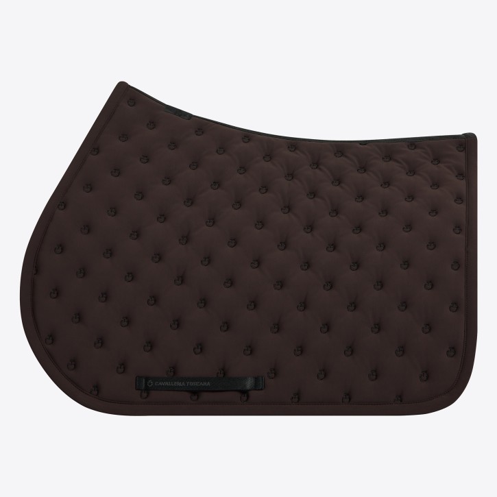 Cavalleria Toscana Spring Schabracke Embrodery Quilted Espresso