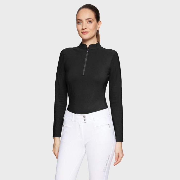 Samshield Damen Trainingsshirt Brunella Schwarz