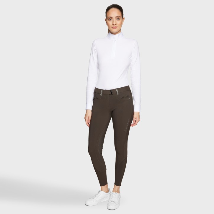 Samshield Damen Vollgrip Reithose Diane Mocha
