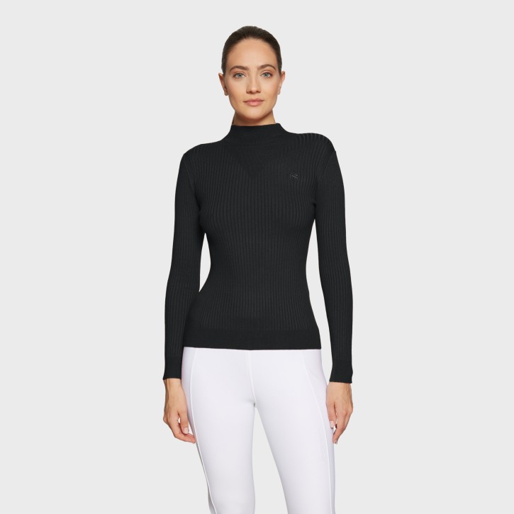 Samshield Damen Pullover Lidia Classic Schwarz