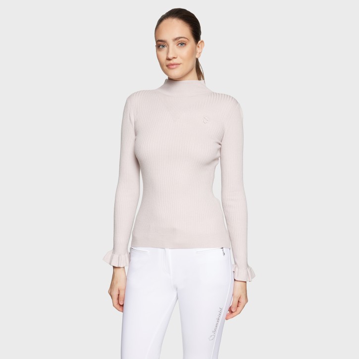 Samshield Damen Pullover Lidia Ruffle Feather
