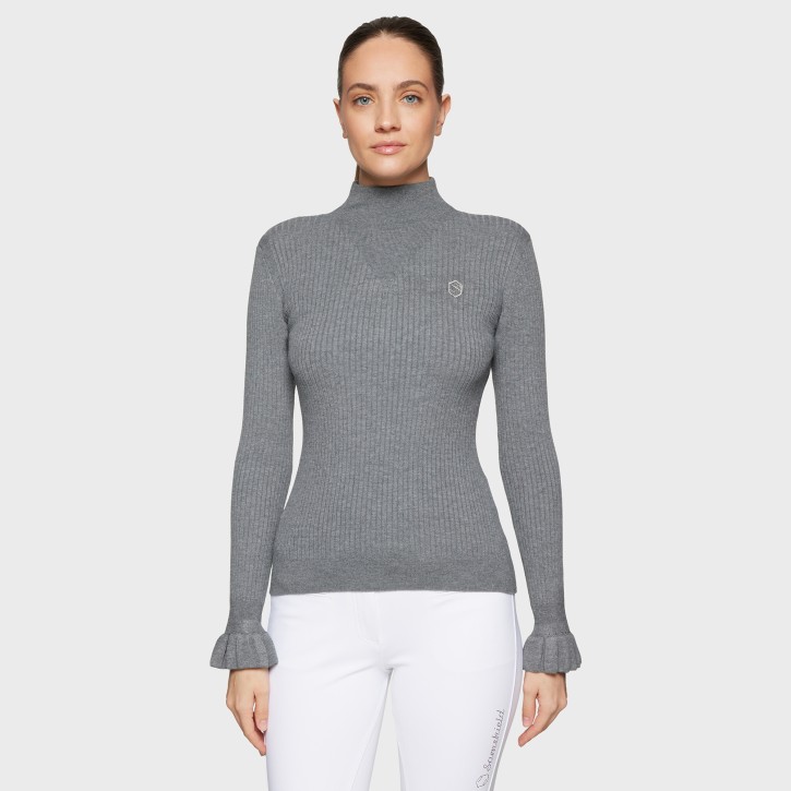 Samshield Damen Pullover Lidia Ruffle Ore
