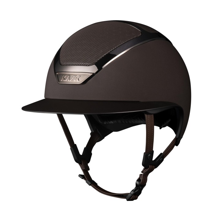 Kask Reithelm Star Lady Chrome braun