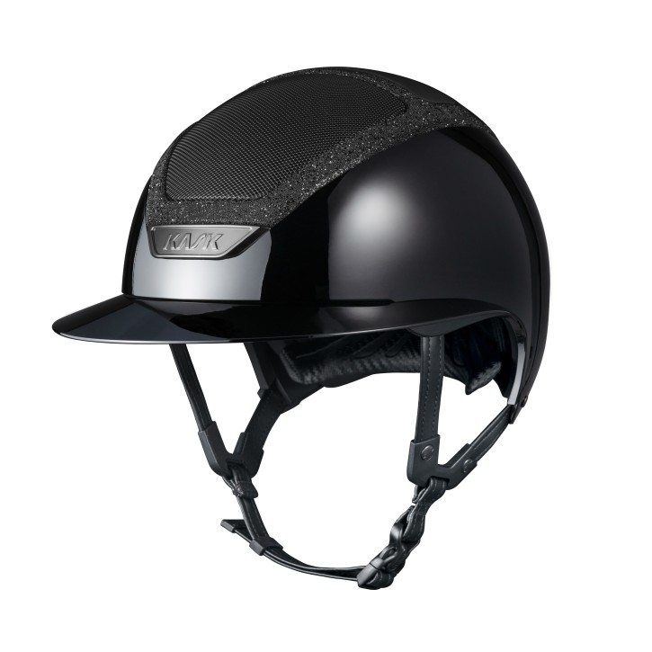 Kask Star Lady Pure Shine Schwarz Swarovski Frame Schwarz m. Inlay