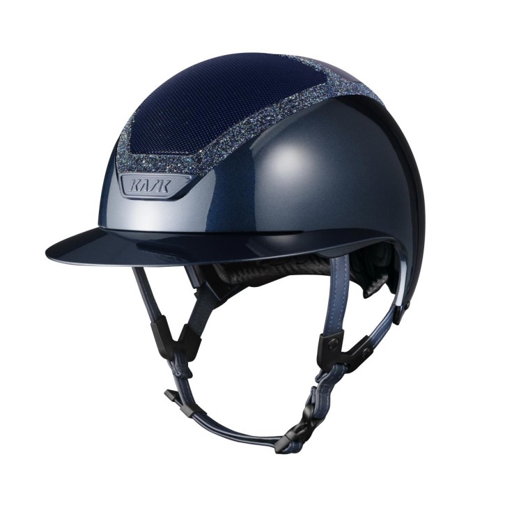 Kask Reithelm Star Lady Pure Shine Starry Night Swarovski Frame