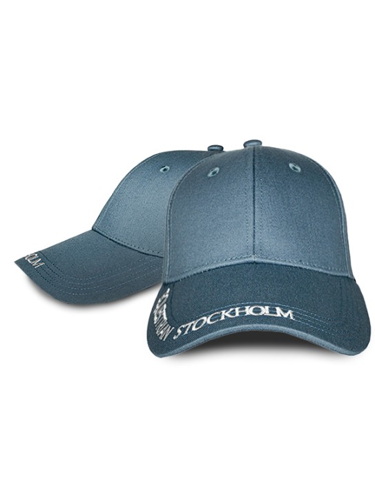 Equestrian Stockholm Cap Stone Blue