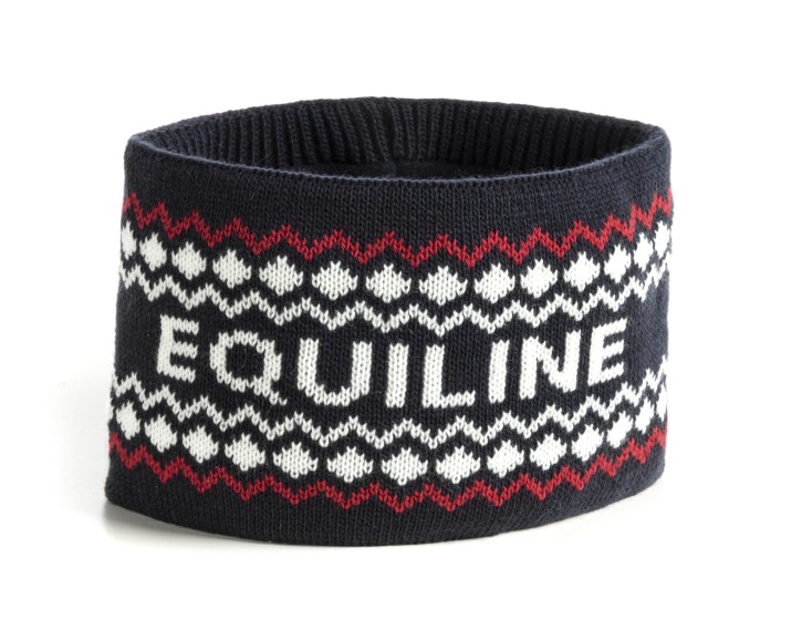 Equiline Strick-Stirnband Dondy blau