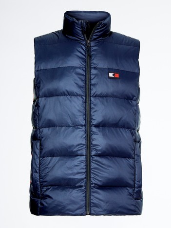 Tommy Hilfiger Equestrian Herren Daunenweste Navy
