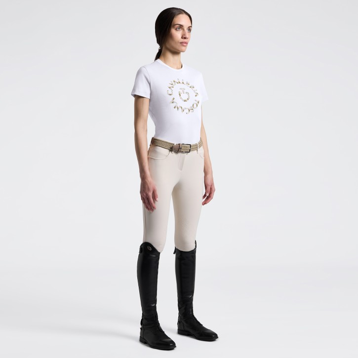 Cavalleria Toscana Damen T-Shirt Weiß