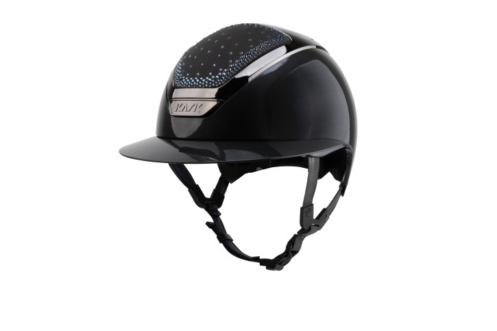 Kask Star Lady Pure Shine Anthracite Crystals In Out Montana Blue