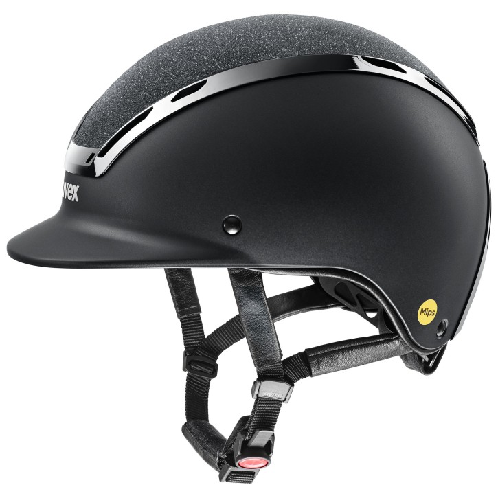 Uvex Reithelm Exxeed Starshine Mips schwarz S-M