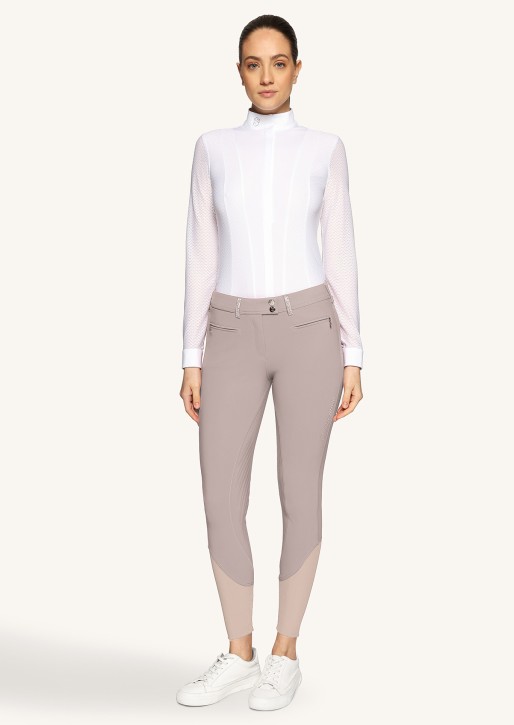 Samshield Damen Kniegrip Reithose Adele Latte