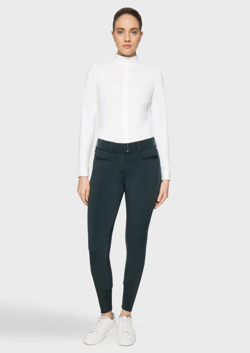 Samshield Damen Reithose Kniegrip Clara Wintere moonless night
