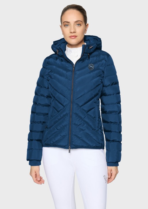 Samshield Damen Winterjacke Courchevel Galactic Blue
