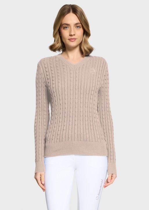 Samshield Damen Pullover Lisa Twisted Powder Pink