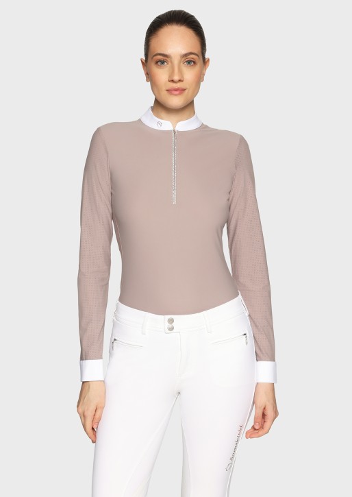 Samshield Damen Langarm Turniershirt Lou Latte