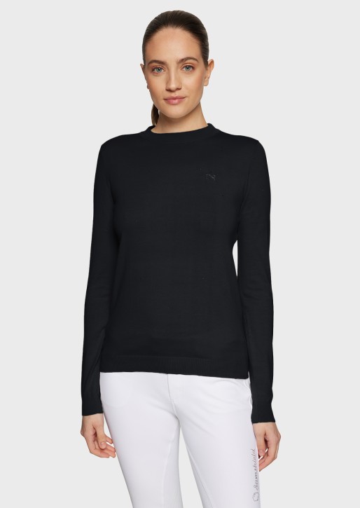Samshield Damen Pullover Phoebe Schwarz