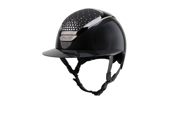 Kask Star Lady Pure Shine Anthracite Crystals Passage Crystal Shade 53