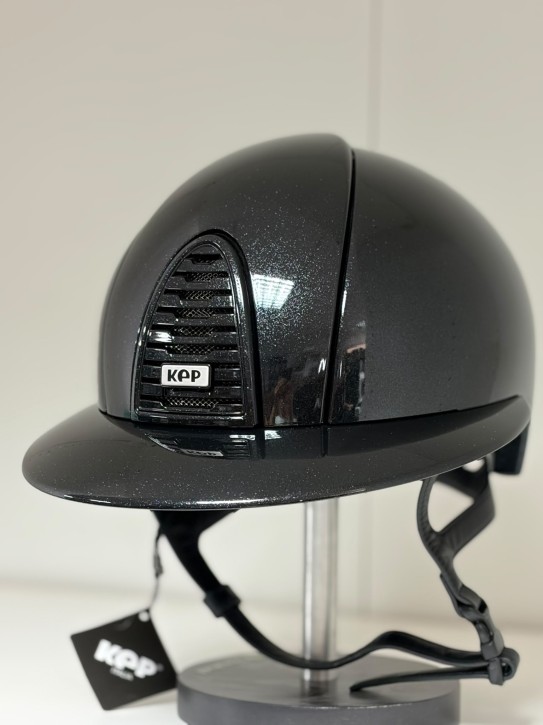 Kep Reithelm mit Inlay Cromo 2.0 Diamond Polo schwarz