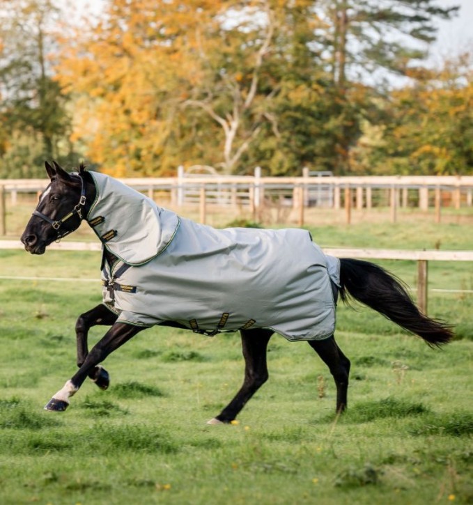 Horseware Rambo Duo Bundle Outdoor Deckenset Grau gr. 145