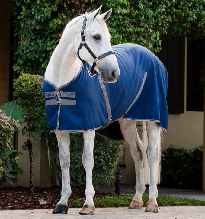 Horseware Rambo Stalldecke Stable Rug 0g navy