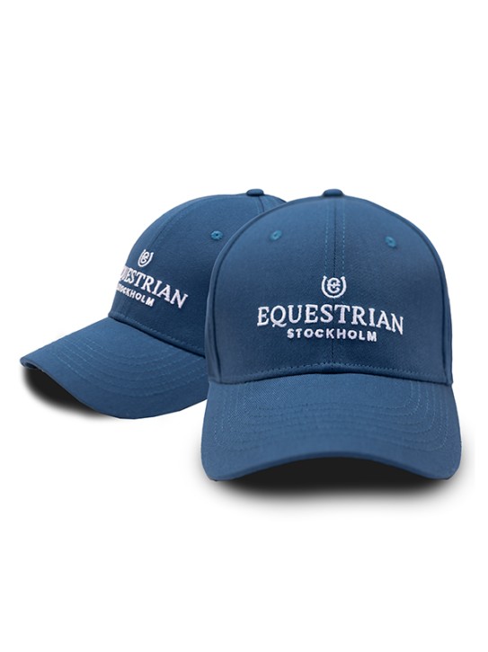 Equestrian Stockholm Cap Blue Meadow