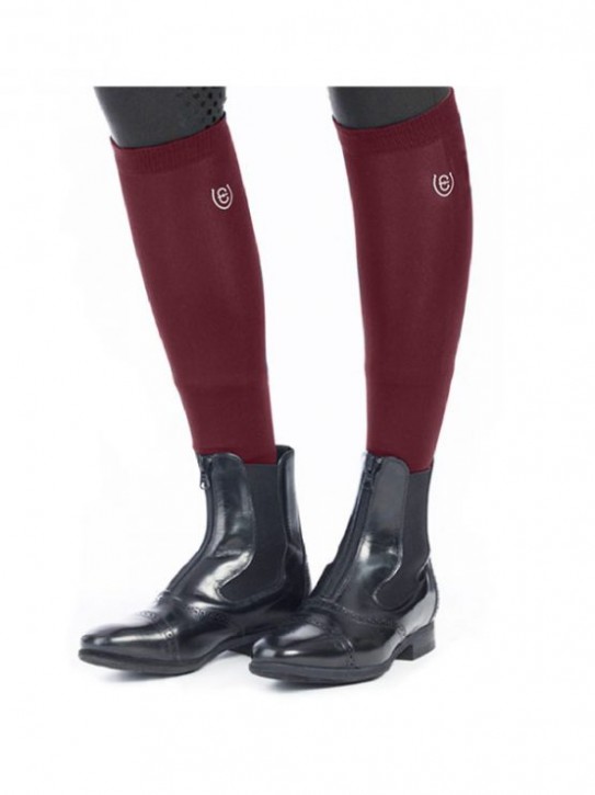 Equestrian Stockholm Socken Bordeaux
