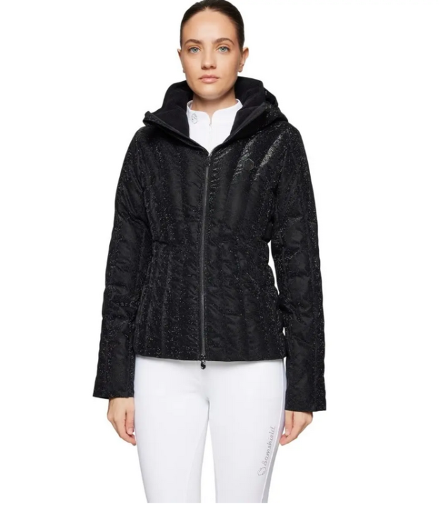 Samshield Damen Winterjacke Courchevel Ice Schwarz