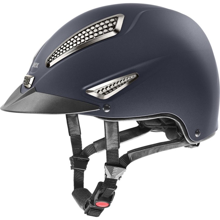 Uvex Reithelm Perfexxion Chrome Navy Matt