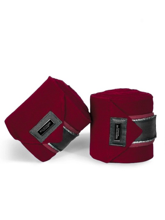Equestrian Stockholm Bandagen Dark Bordeaux