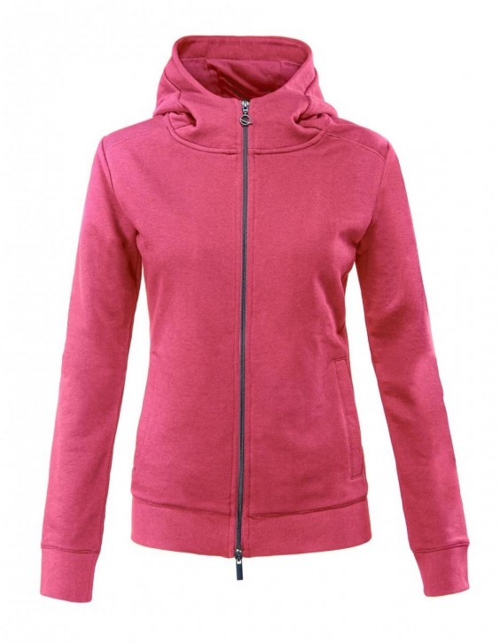 Eqode by Equiline Damen Zip Sweater Debra rose red