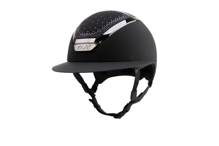 Kask Star Lady Chrome Black Crystals In Out Graphite