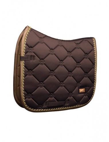 Equestrian Stockholm Dressur Schabracke Golden Brown COB