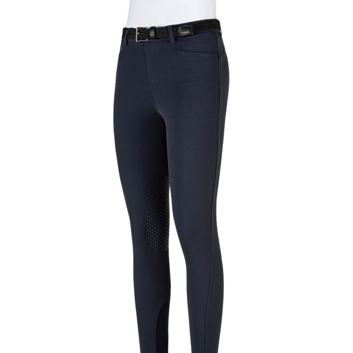 Equiline Jungen Kniegrip Reithose Jhoank Navy